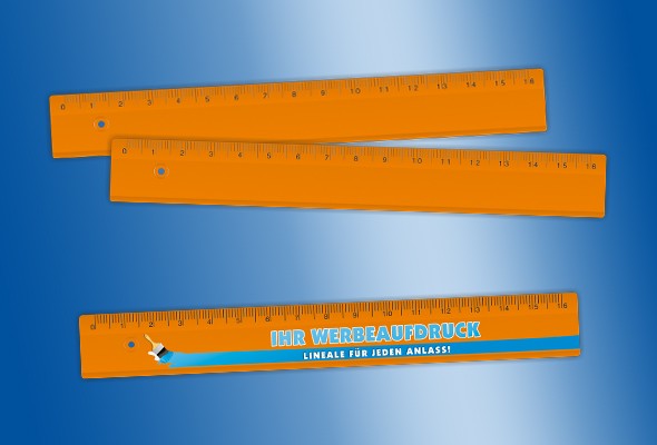 WERBELINEAL 16 cm orange