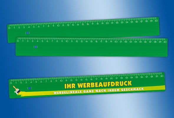 WERBELINEAL 30 cm grün