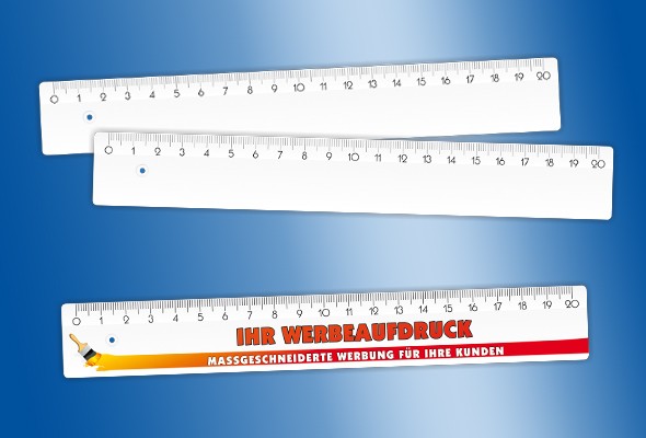 WERBELINEAL 20 cm weiß