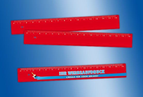 WERBELINEAL 16 cm rot