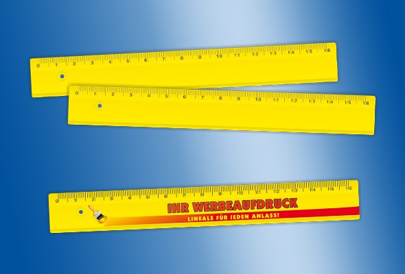 WERBELINEAL 16 cm gelb