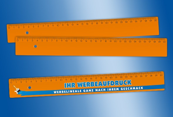 WERBELINEAL 30 cm orange